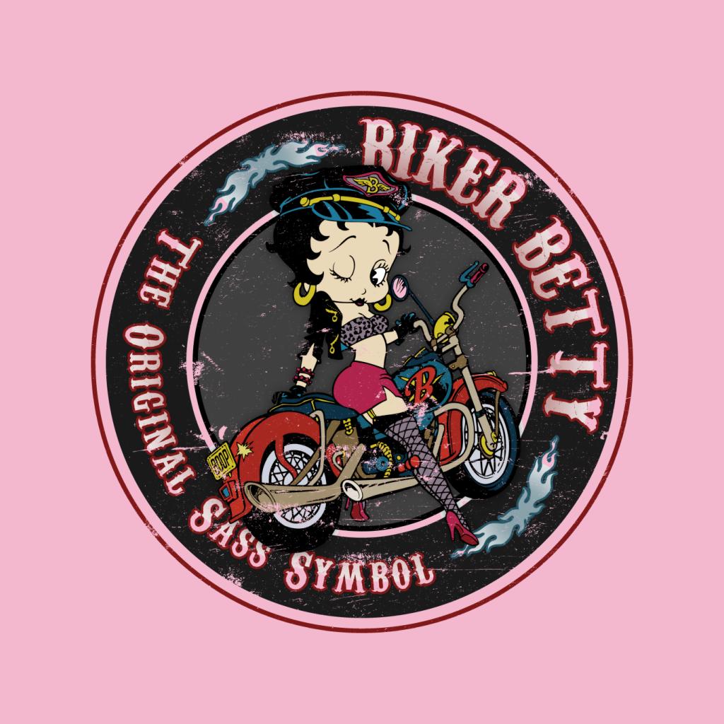 Betty Boop Biker Betty Kids Hooded Sweatshirt-Betty Boop Shop