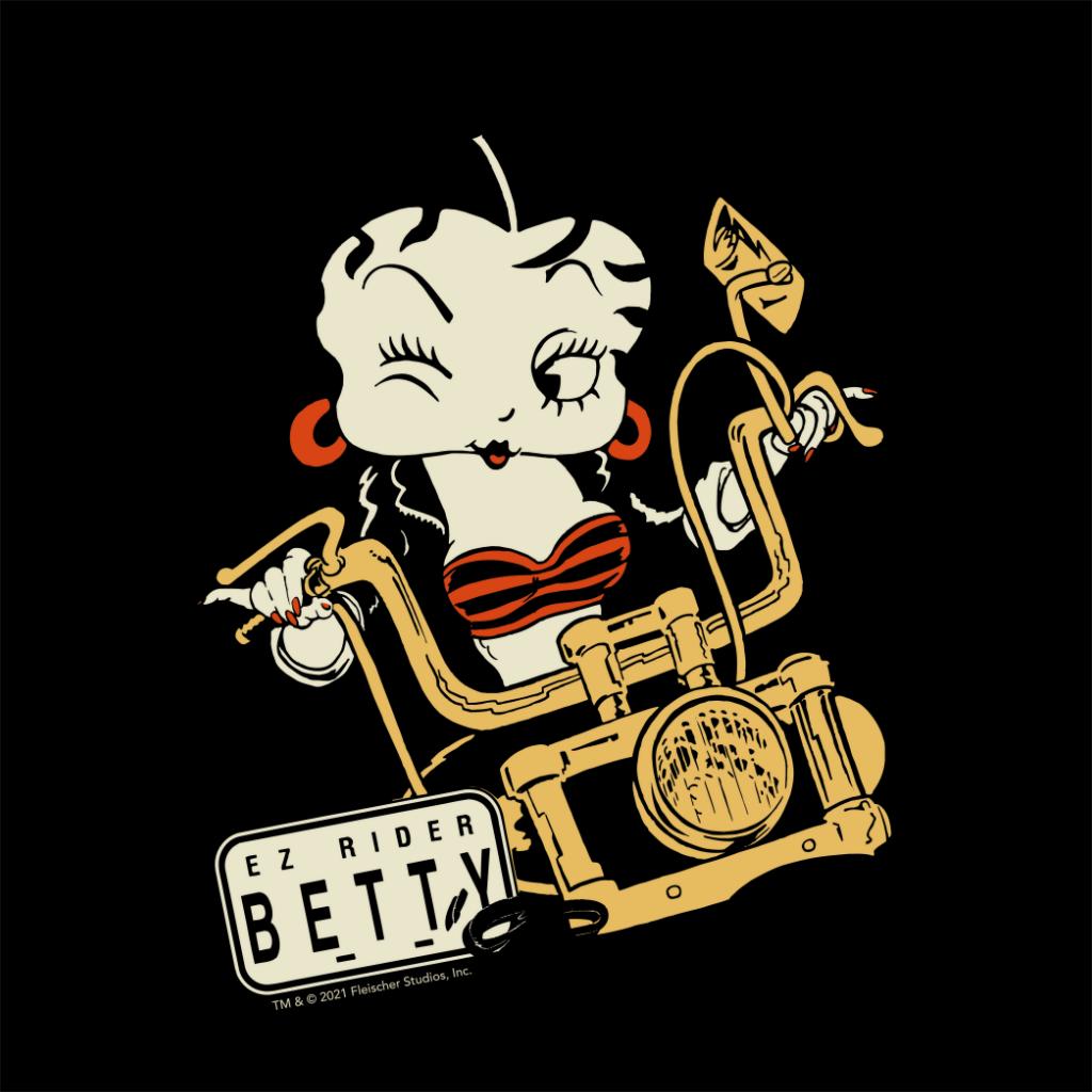 Betty Boop Ez Rider Betty A4 Print-Betty Boop Shop