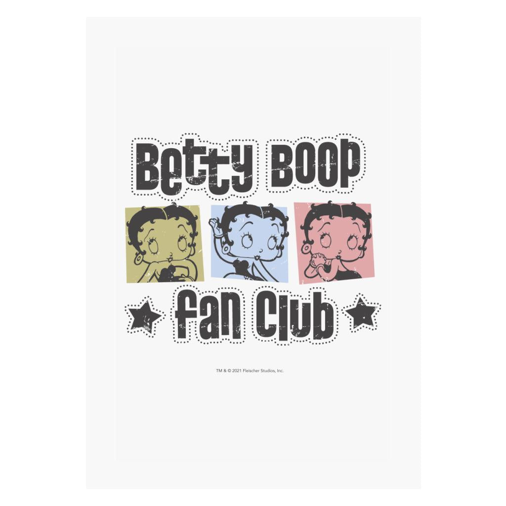 Betty Boop Fan Club A4 Print-Betty Boop Shop