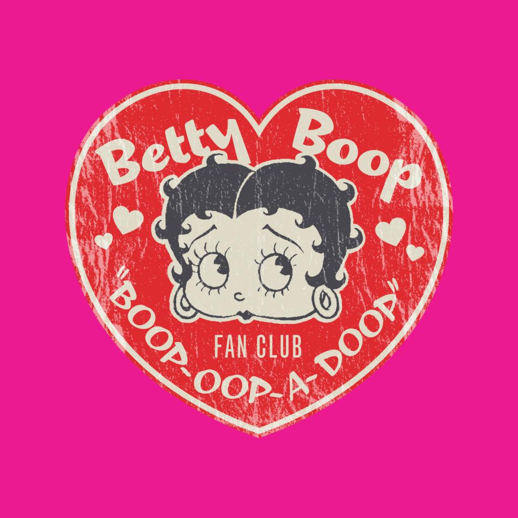 Betty Boop Oop A Doop Love Heart Women's Sweatshirt-Betty Boop Shop