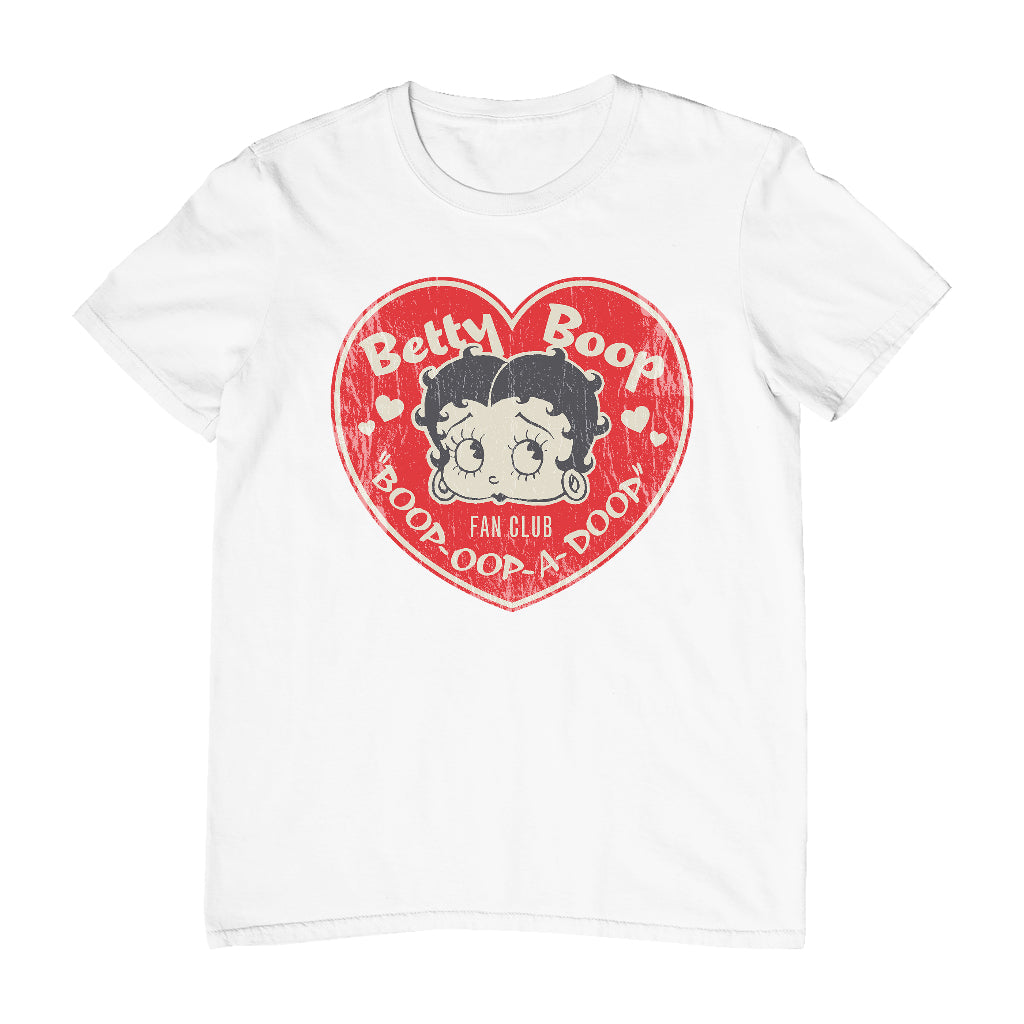 Betty Boop Oop A Doop Love Heart Men's T-Shirt-Betty Boop Shop