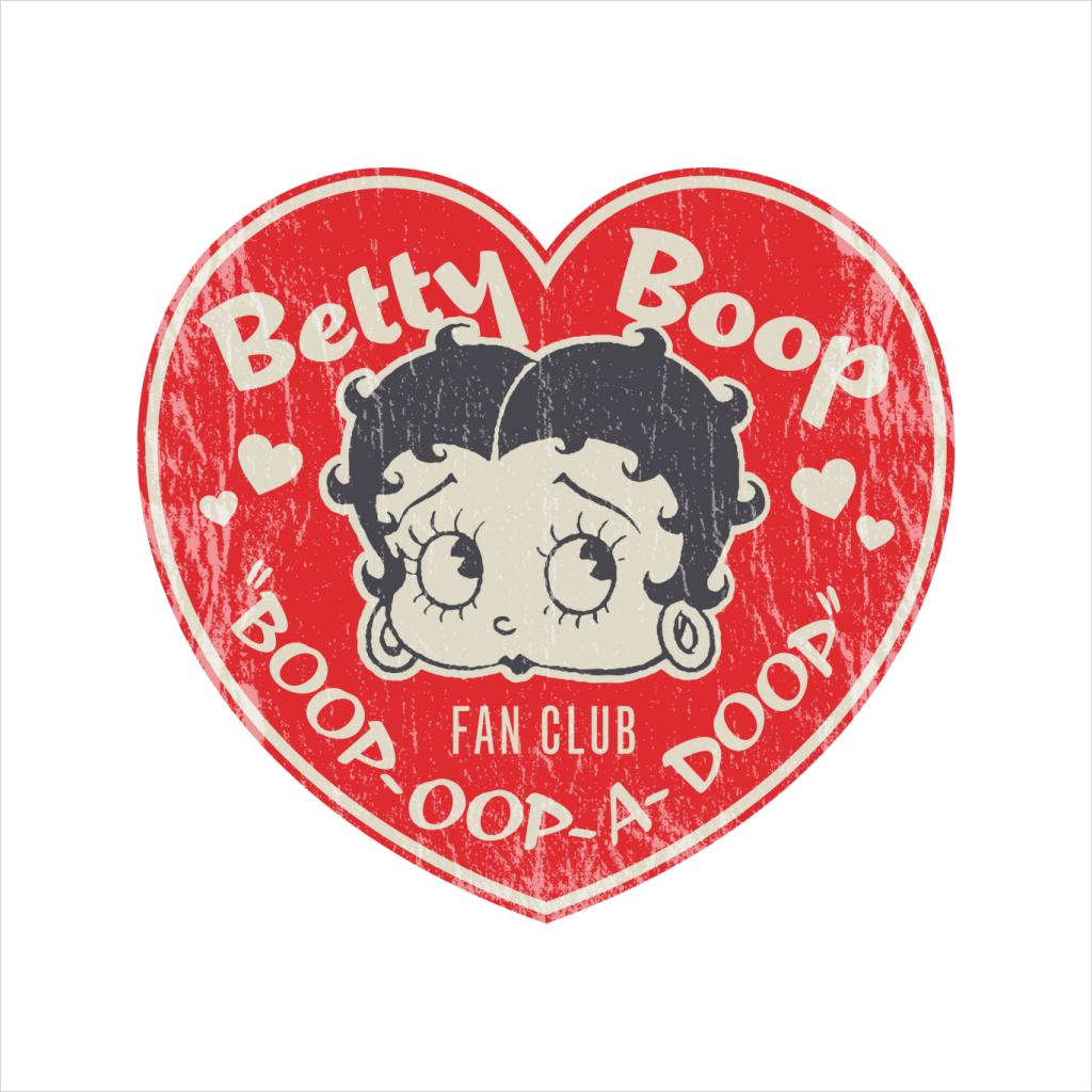 Betty Boop Oop A Doop Love Heart Men's Hooded Sweatshirt-Betty Boop Shop