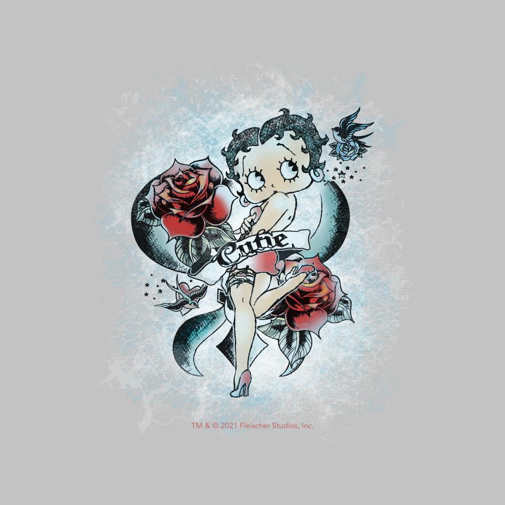 Betty Boop Roses Cutie A4 Print-Betty Boop Shop
