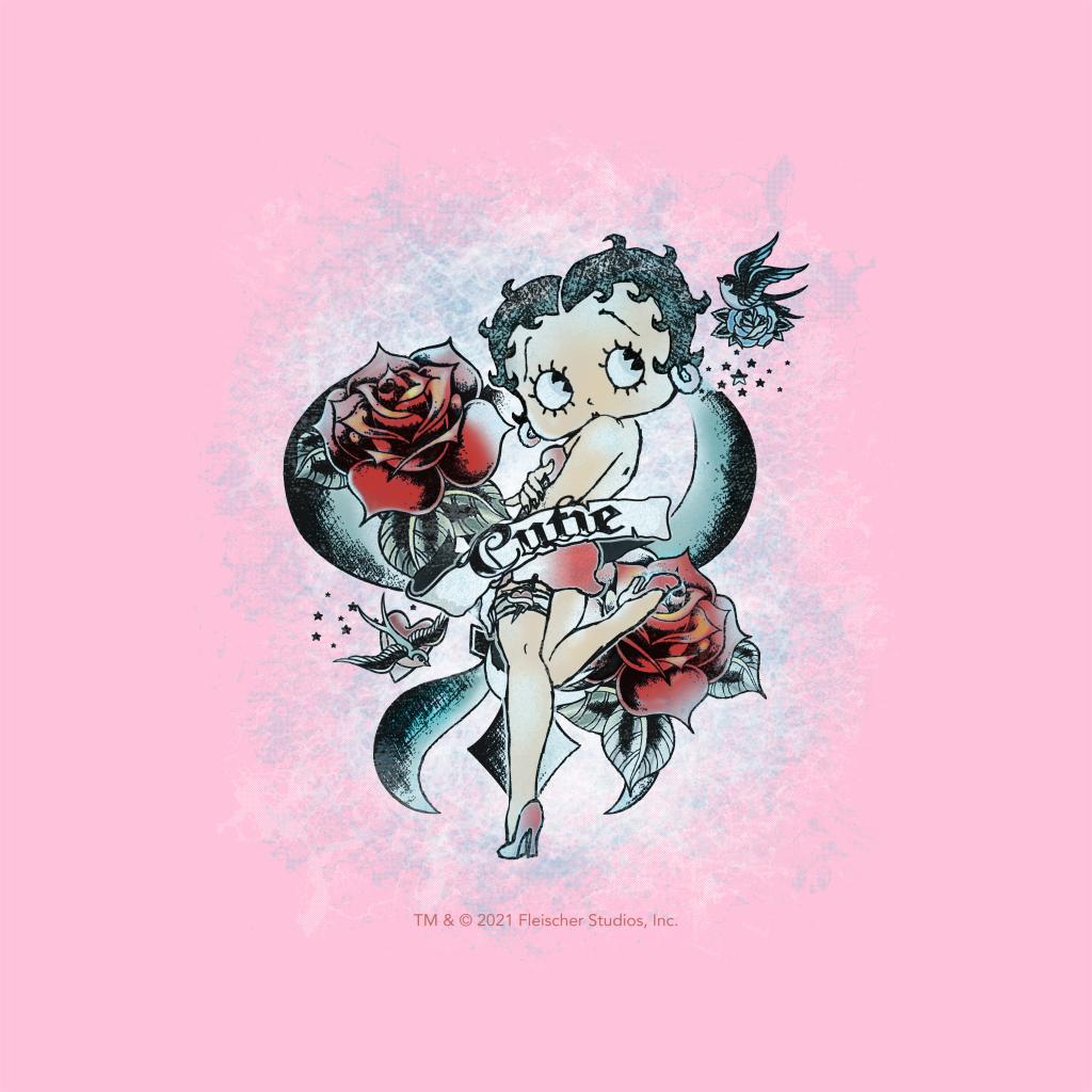 Betty Boop Roses Cutie A4 Print-Betty Boop Shop