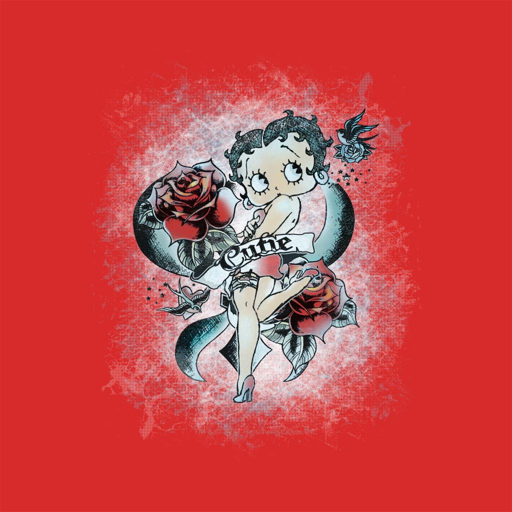 Betty Boop Roses Cutie A4 Print-Betty Boop Shop