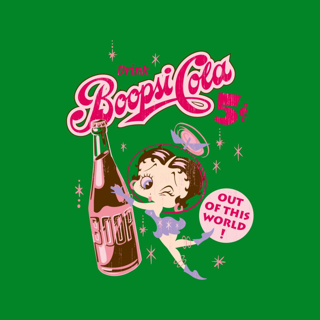Betty Boop Drink Boopsi Cola Women's Sweatshirt-Betty Boop Shop