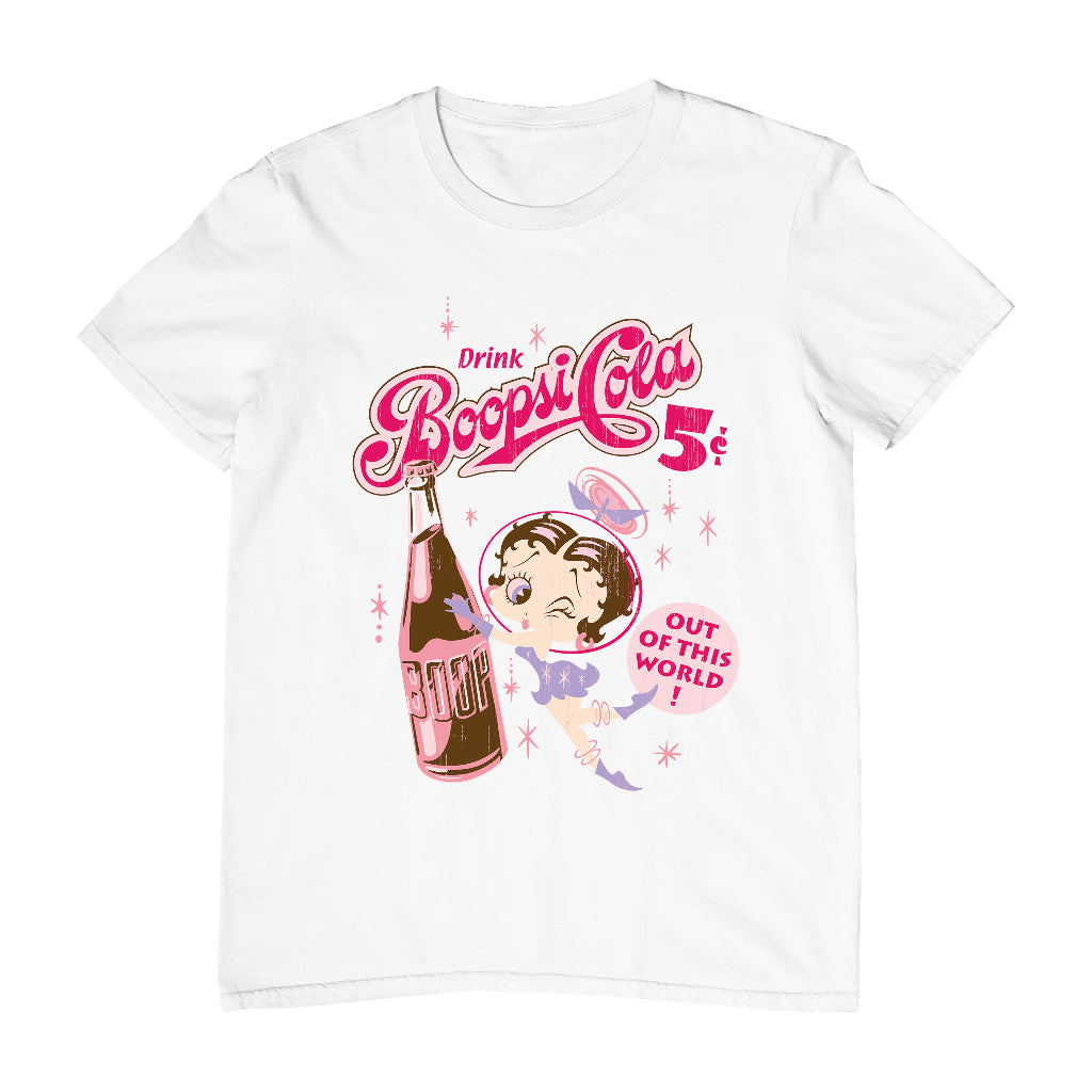 Betty Boop Drink Boopsi Cola Men's T-Shirt-Betty Boop Shop