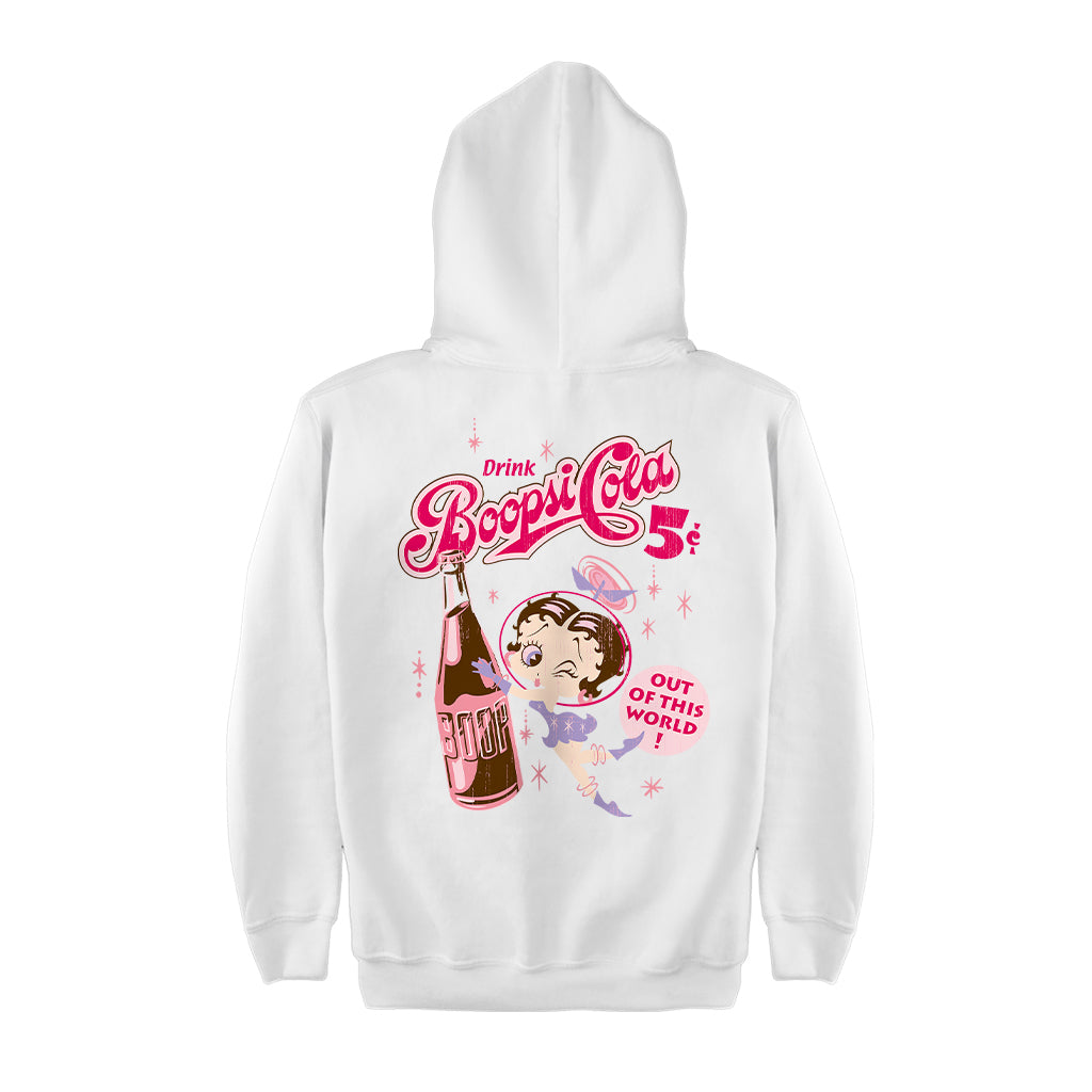 Betty Boop Drink Boopsi Cola Kids Hooded Sweatshirt-Betty Boop Shop