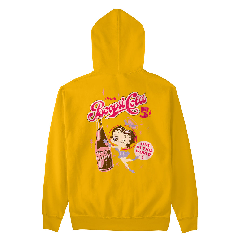 Betty Boop Drink Boopsi Cola Men's Hooded Sweatshirt-Betty Boop Shop