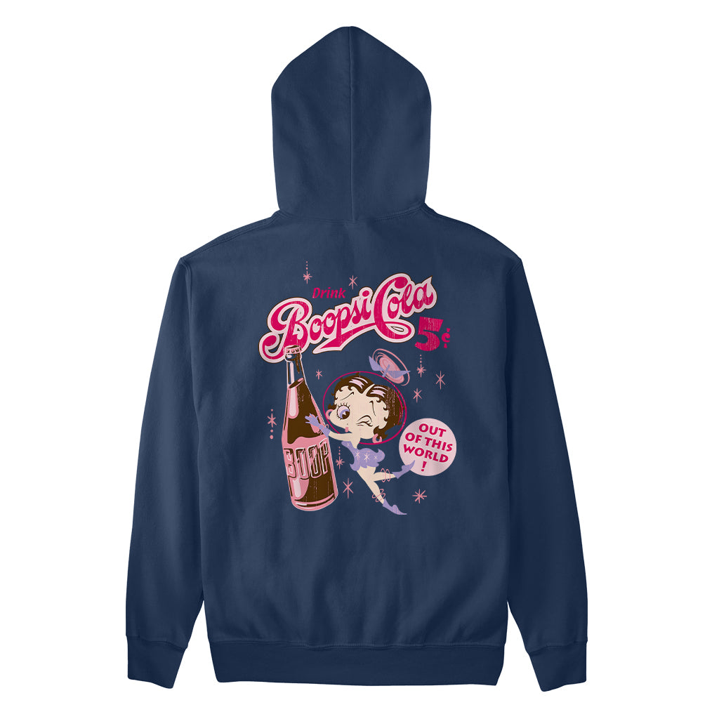 Betty Boop Drink Boopsi Cola Men's Hooded Sweatshirt-Betty Boop Shop