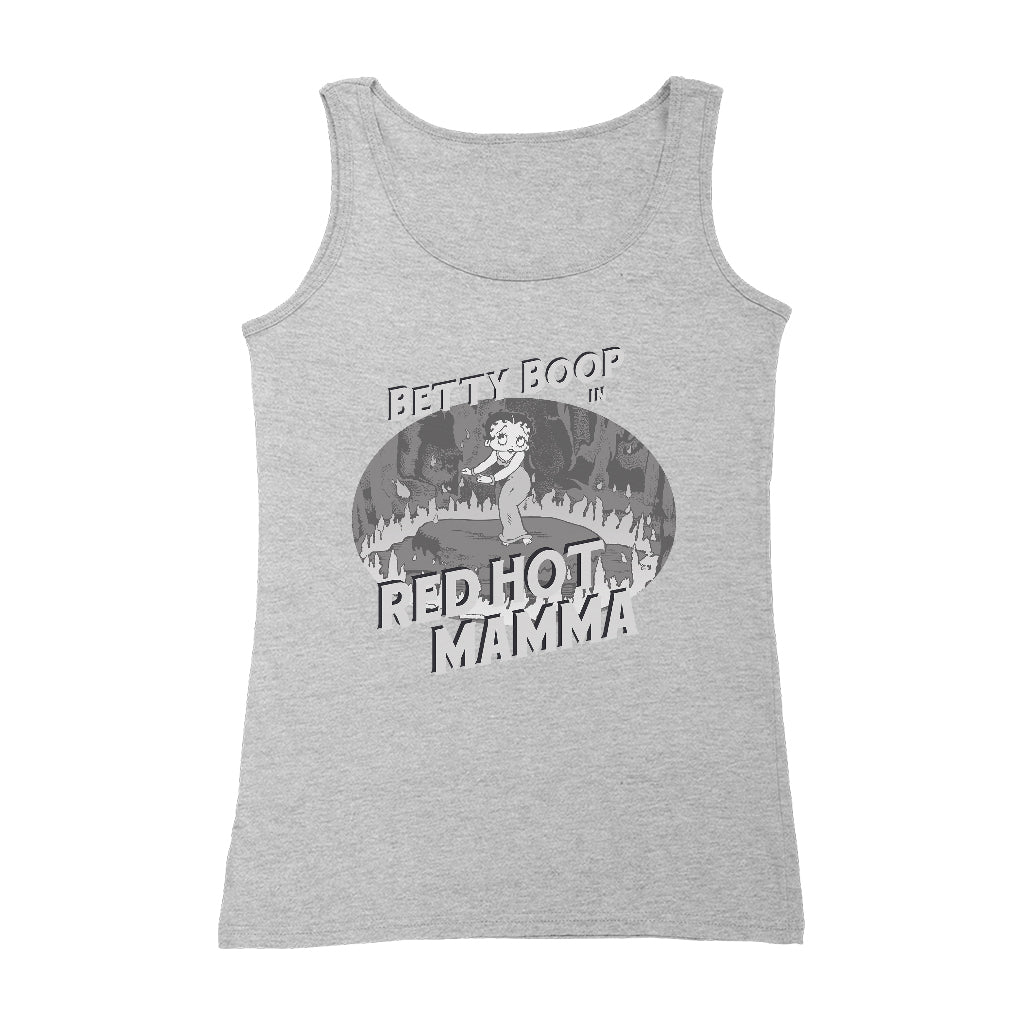 Betty Boop In Red Hot Mamma Women's Vest-Betty Boop Shop