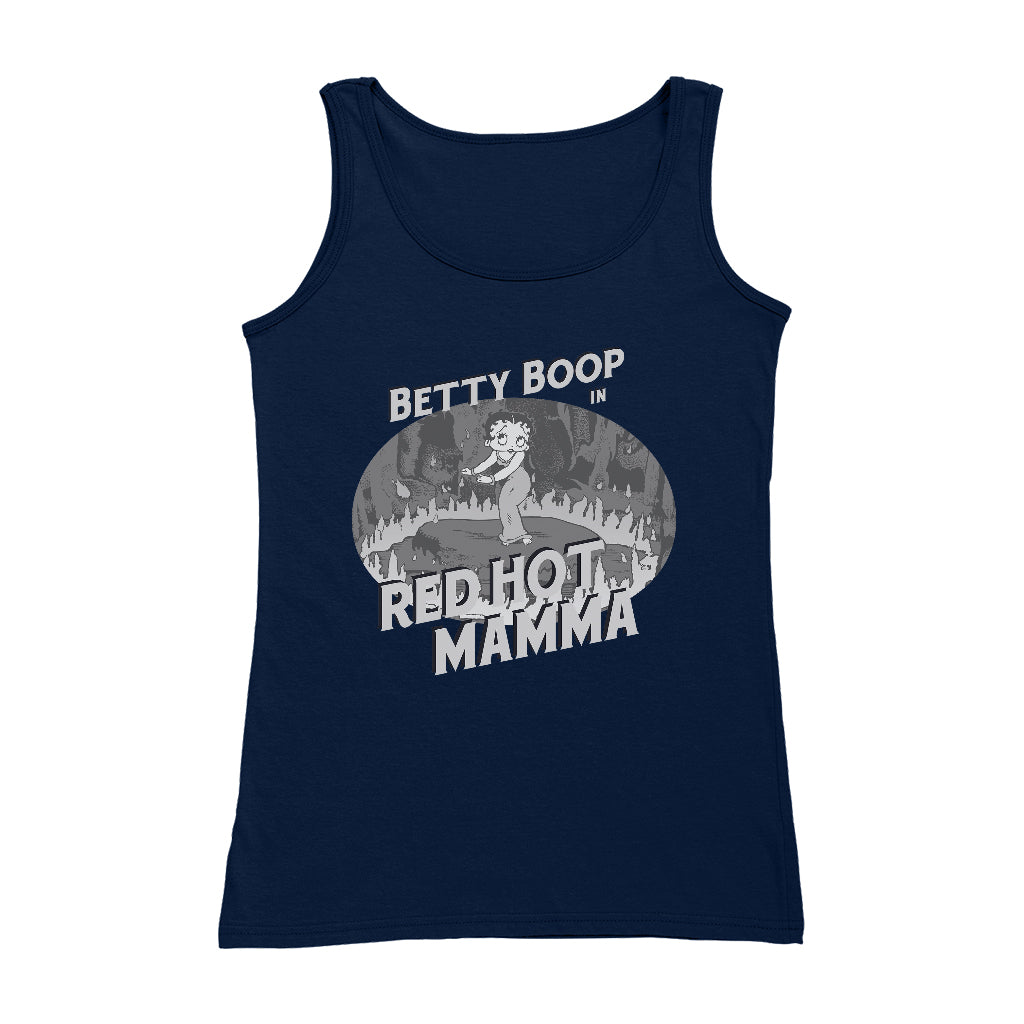 Betty Boop In Red Hot Mamma Women's Vest-Betty Boop Shop