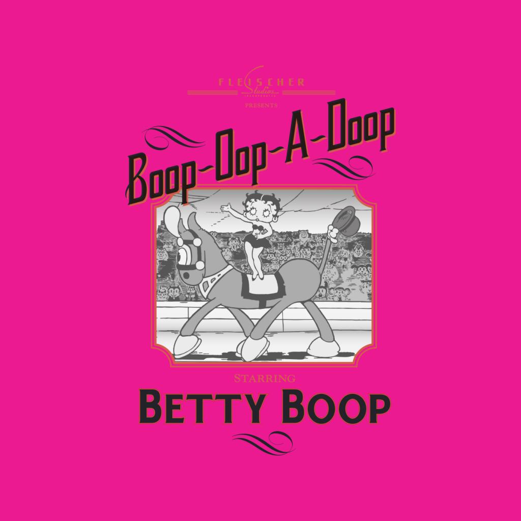Betty Boop Starring In The Circus Women's Hooded Sweatshirt-Betty Boop Shop