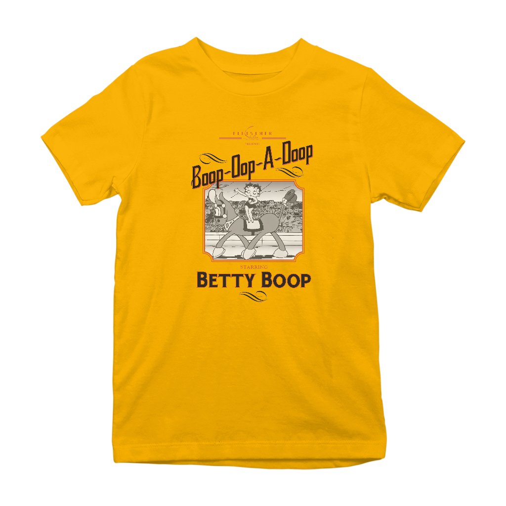 Betty Boop Starring In The Circus Kids T-Shirt-Betty Boop Shop