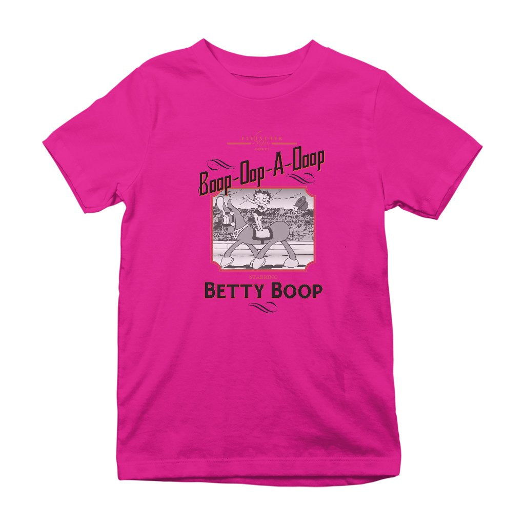 Betty Boop Starring In The Circus Kids T-Shirt-Betty Boop Shop