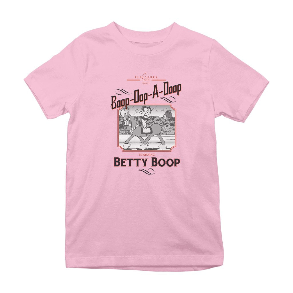 Betty Boop Starring In The Circus Kids T-Shirt-Betty Boop Shop