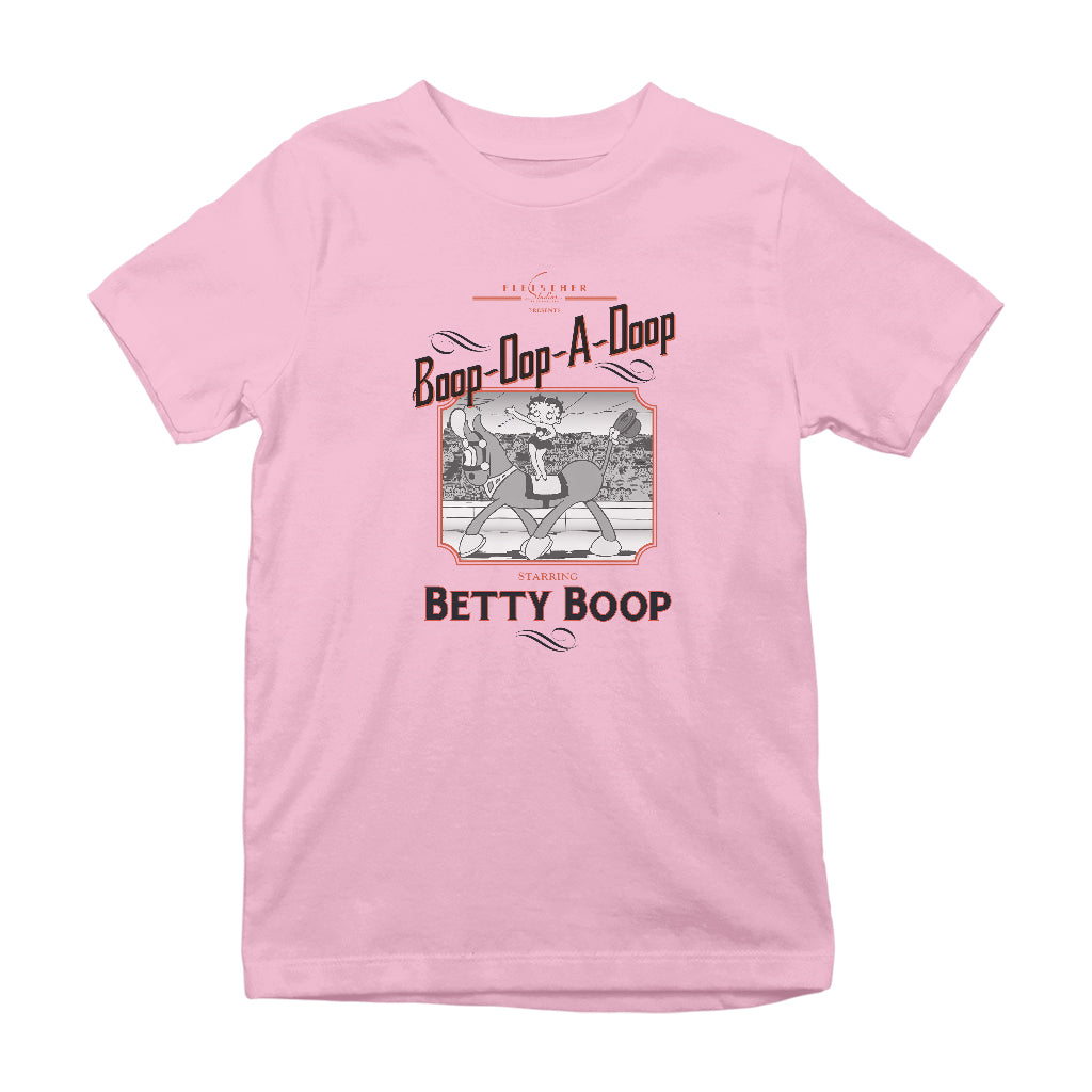 Betty Boop Starring In The Circus Kids T-Shirt-Betty Boop Shop