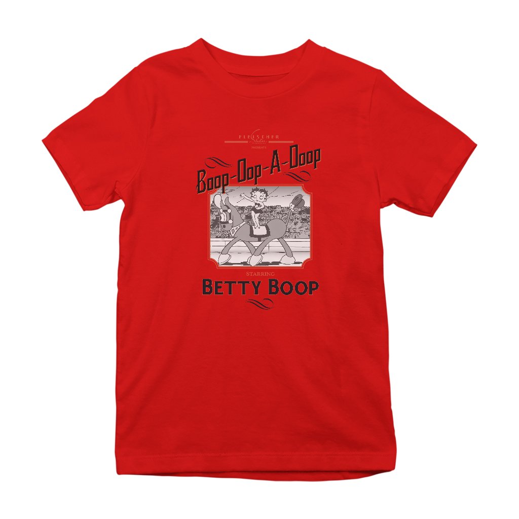 Betty Boop Starring In The Circus Kids T-Shirt-Betty Boop Shop