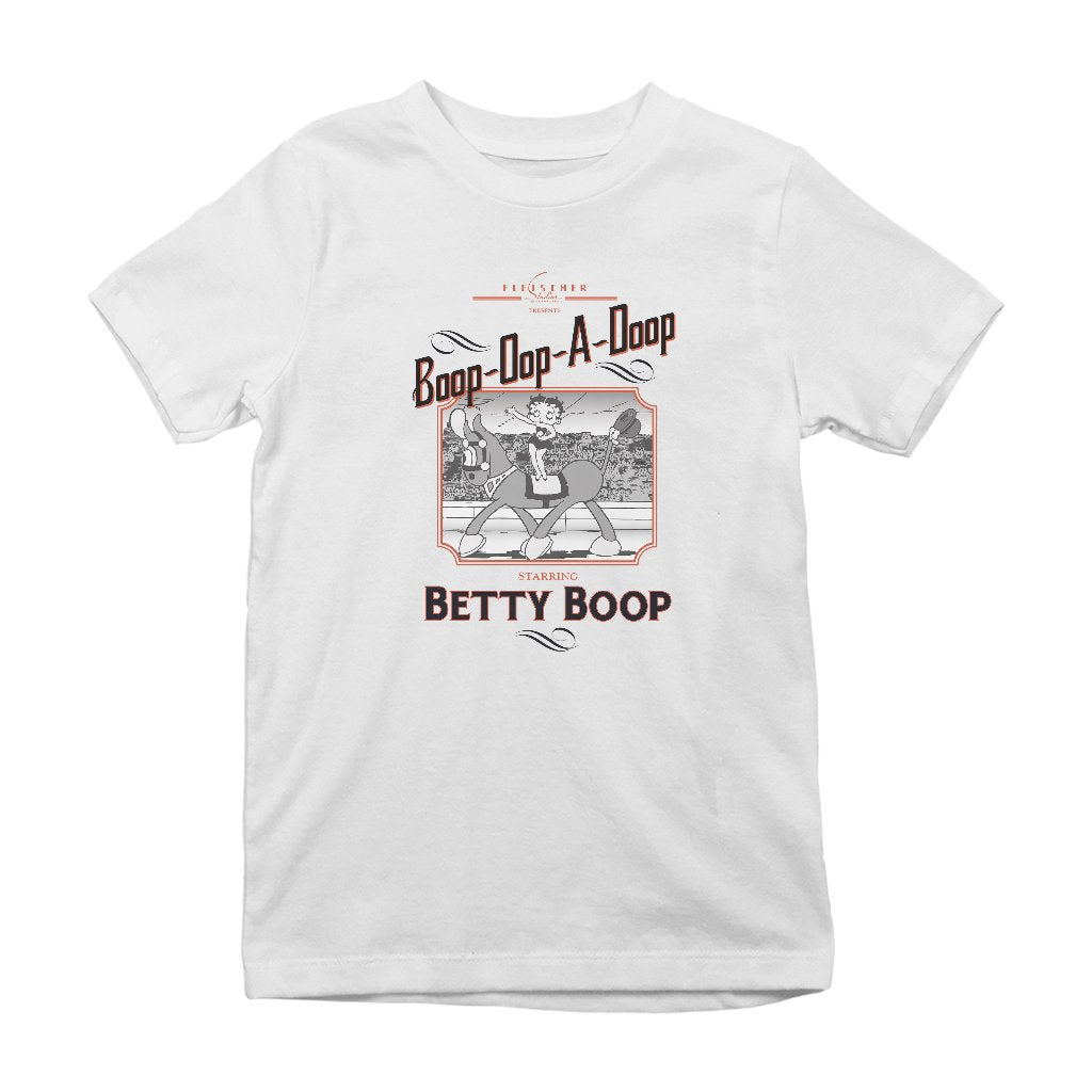 Betty Boop Starring In The Circus Kids T-Shirt-Betty Boop Shop