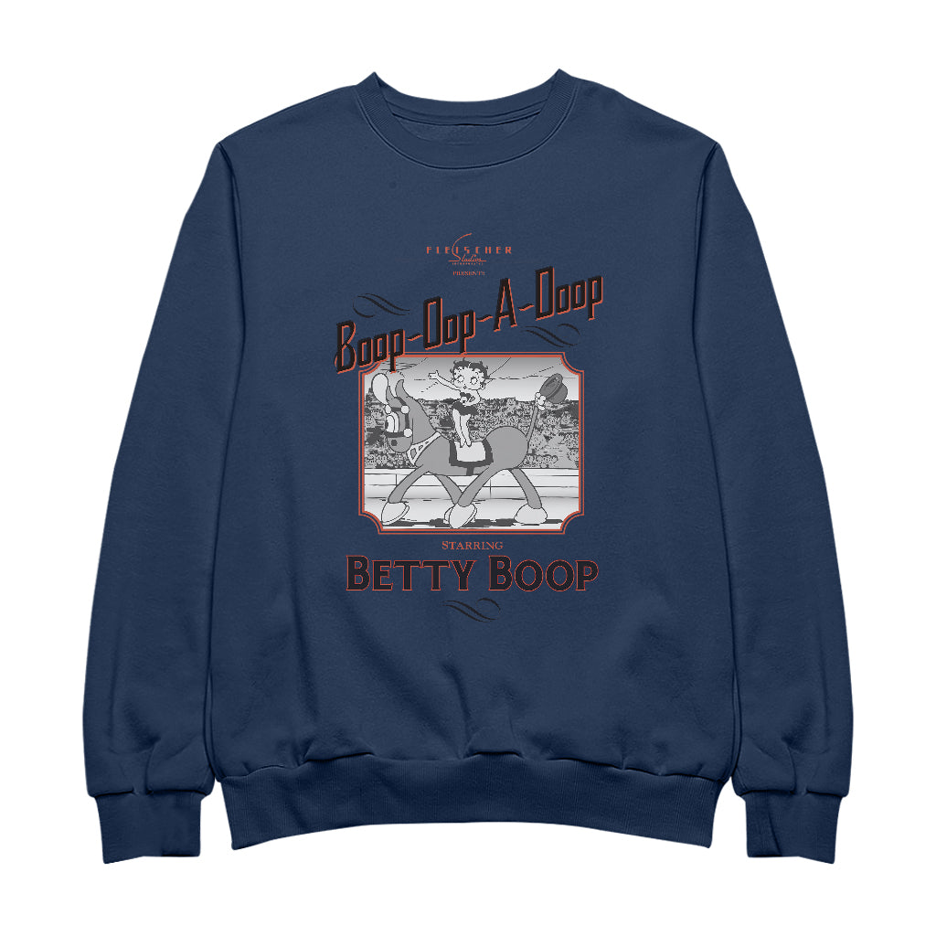 Betty Boop Starring In The Circus Men's Sweatshirt-Betty Boop Shop