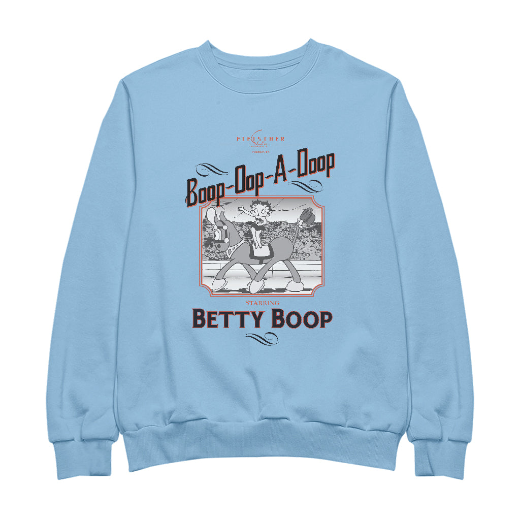 Betty Boop Starring In The Circus Men's Sweatshirt-Betty Boop Shop