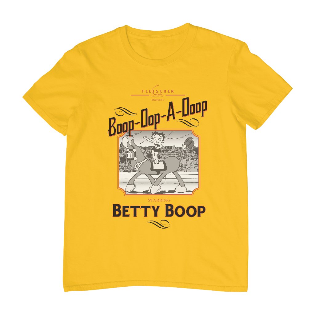 Betty Boop Starring In The Circus Men's T-Shirt-Betty Boop Shop