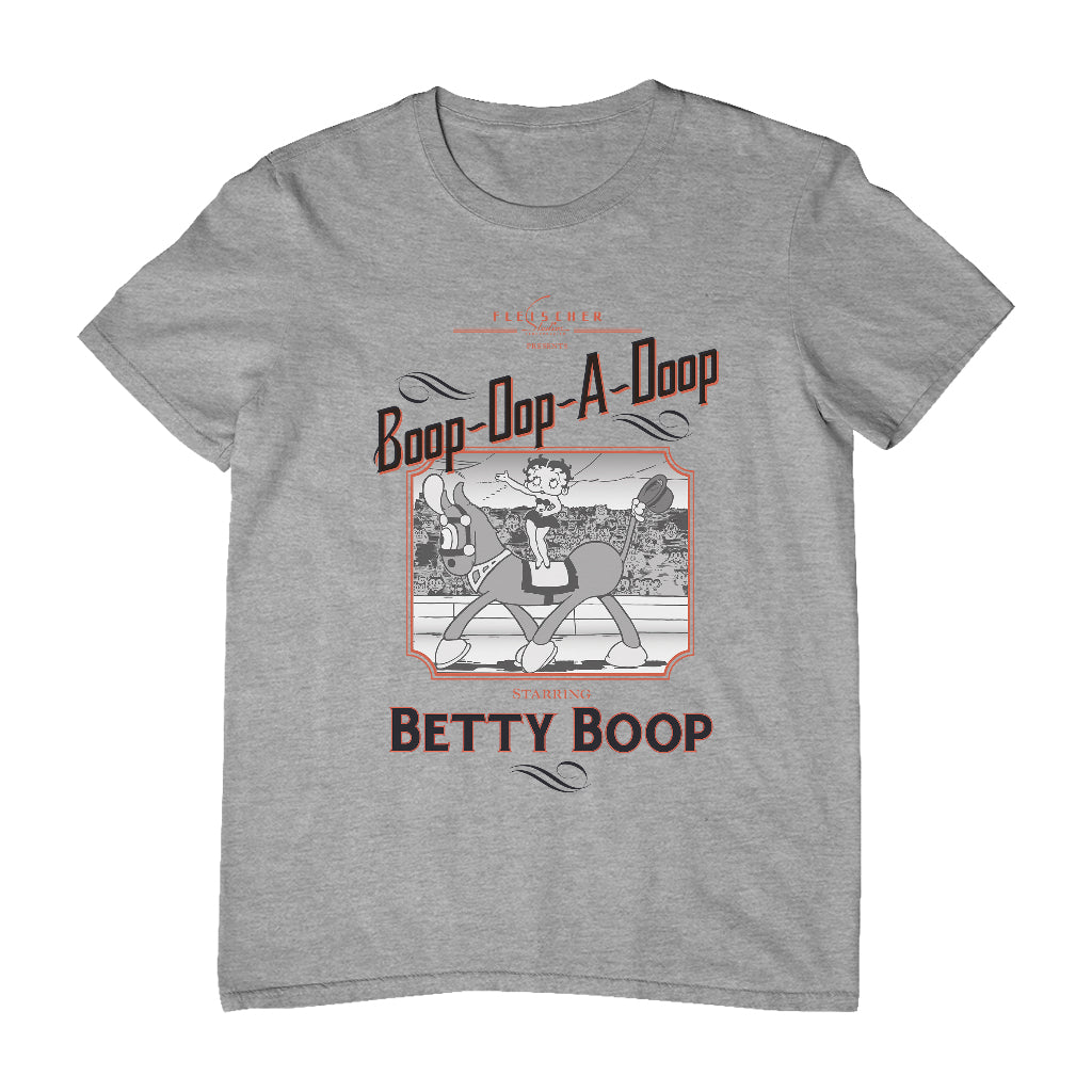 Betty Boop Starring In The Circus Men's T-Shirt-Betty Boop Shop