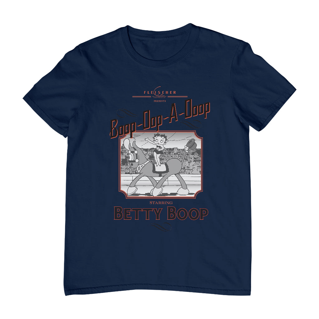 Betty Boop Starring In The Circus Men's T-Shirt-Betty Boop Shop
