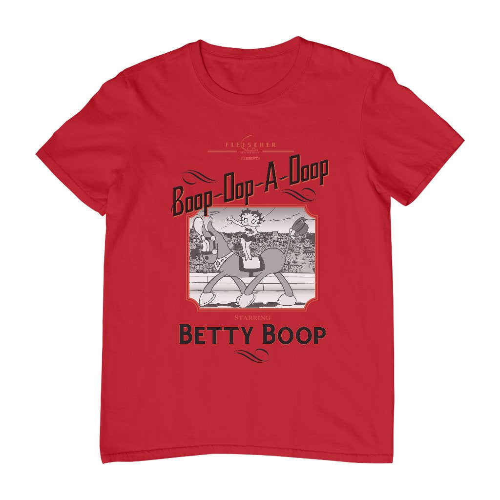 Betty Boop Starring In The Circus Men's T-Shirt-Betty Boop Shop