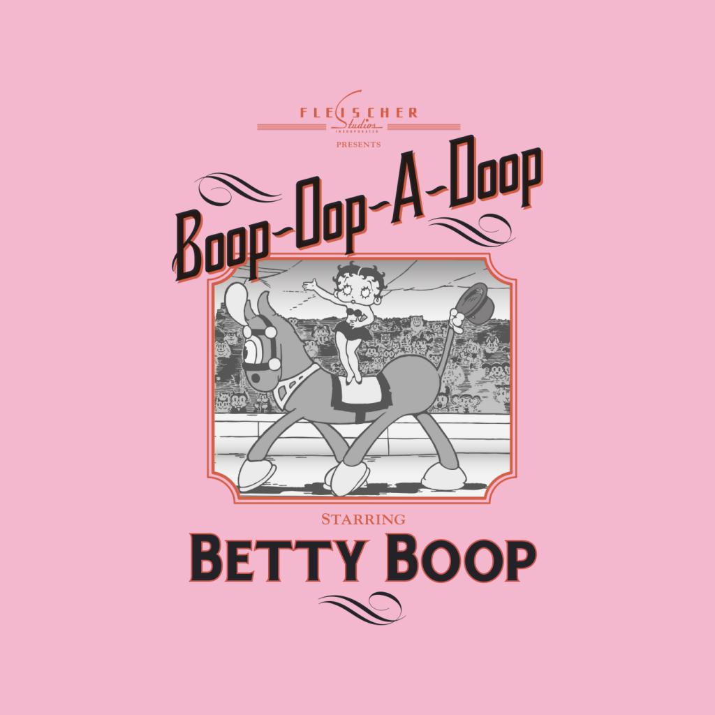 Betty Boop Starring In The Circus Women's Hooded Sweatshirt-Betty Boop Shop