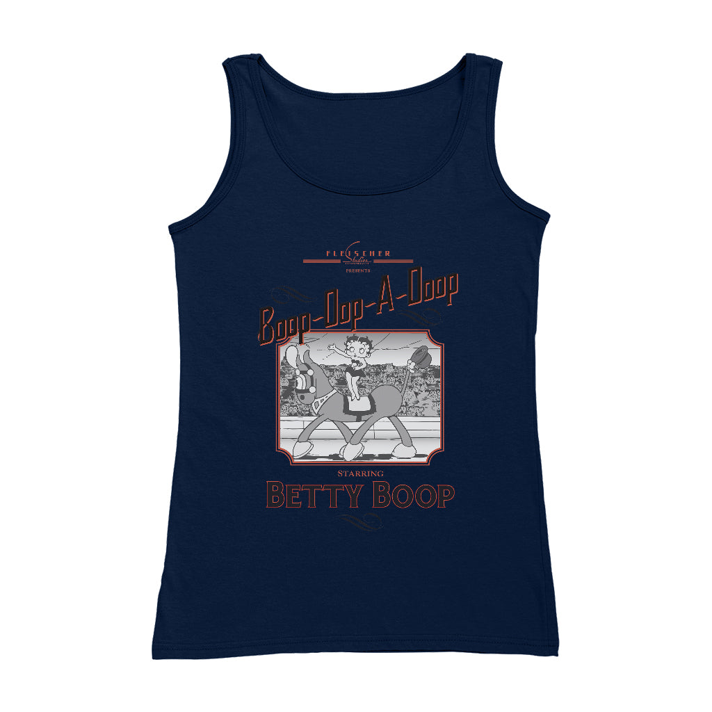 Betty Boop Starring In The Circus Women's Vest-Betty Boop Shop