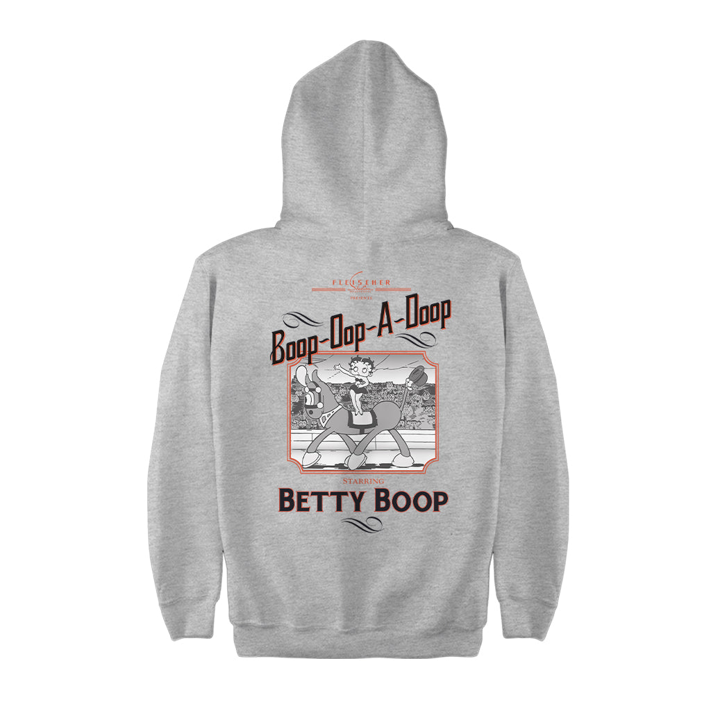 Betty Boop Starring In The Circus Kids Hooded Sweatshirt-Betty Boop Shop