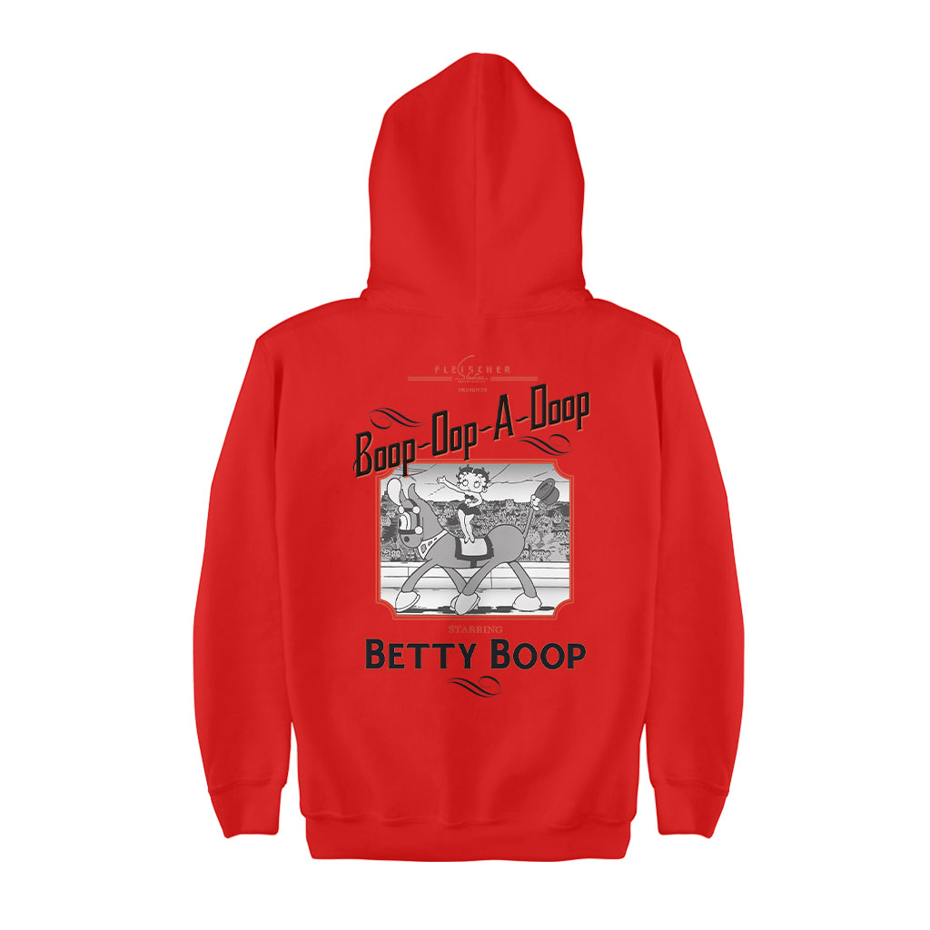 Betty Boop Starring In The Circus Kids Hooded Sweatshirt-Betty Boop Shop