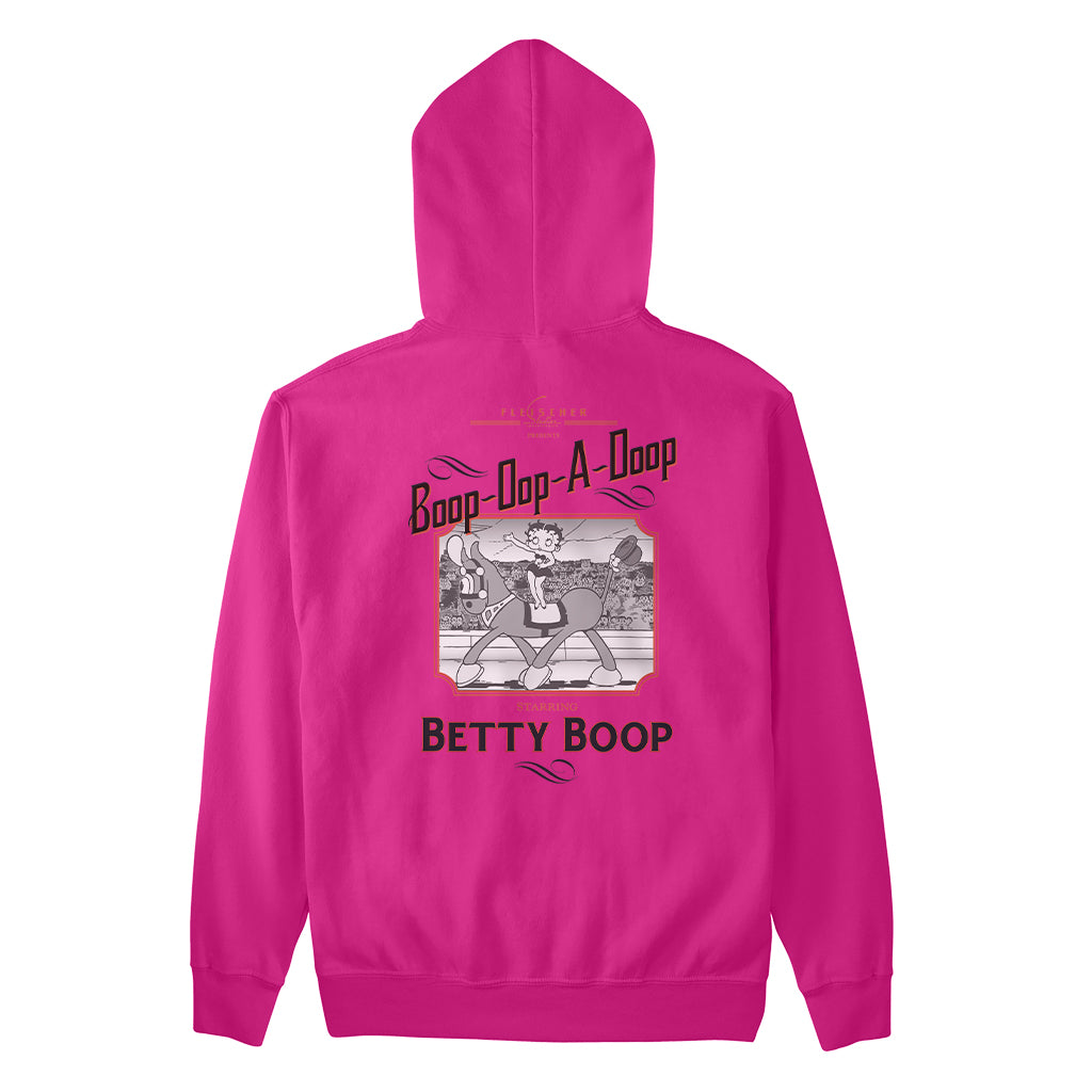 Betty Boop Starring In The Circus Women's Hooded Sweatshirt-Betty Boop Shop