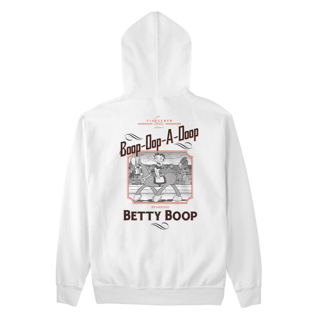 Betty Boop Starring In The Circus Women's Hooded Sweatshirt-Betty Boop Shop