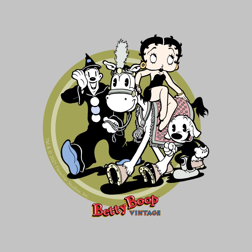 Betty Boop Vintage Circus Crew A4 Print