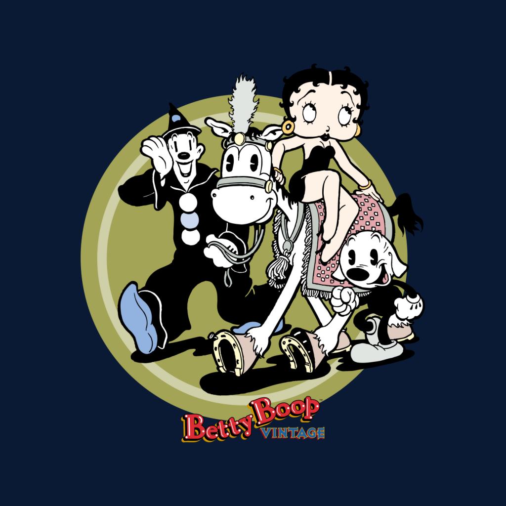 Betty Boop Vintage Circus Crew Women's Vest-Betty Boop Shop
