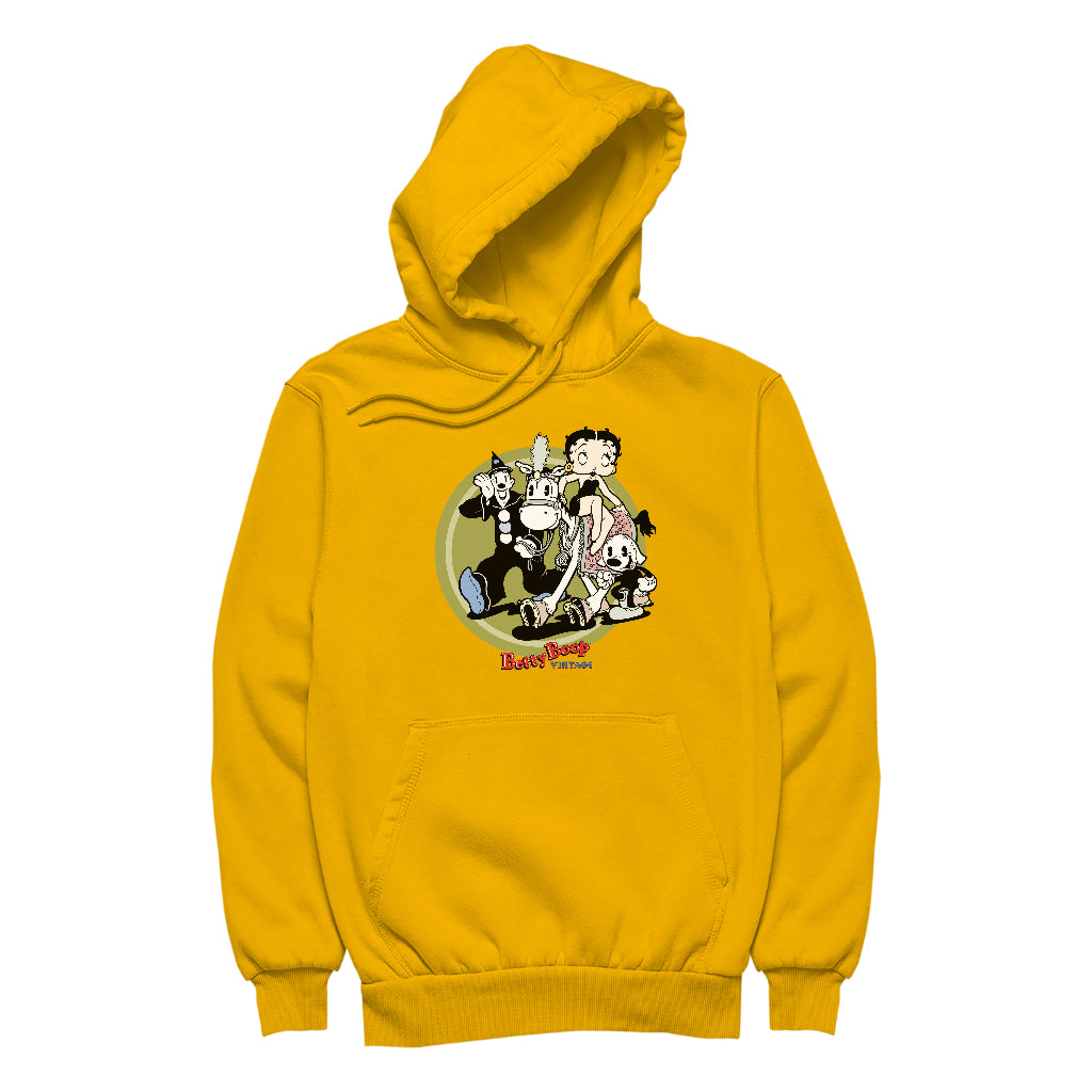 Betty Boop Vintage Circus Crew Women's Hooded Sweatshirt-Betty Boop Shop