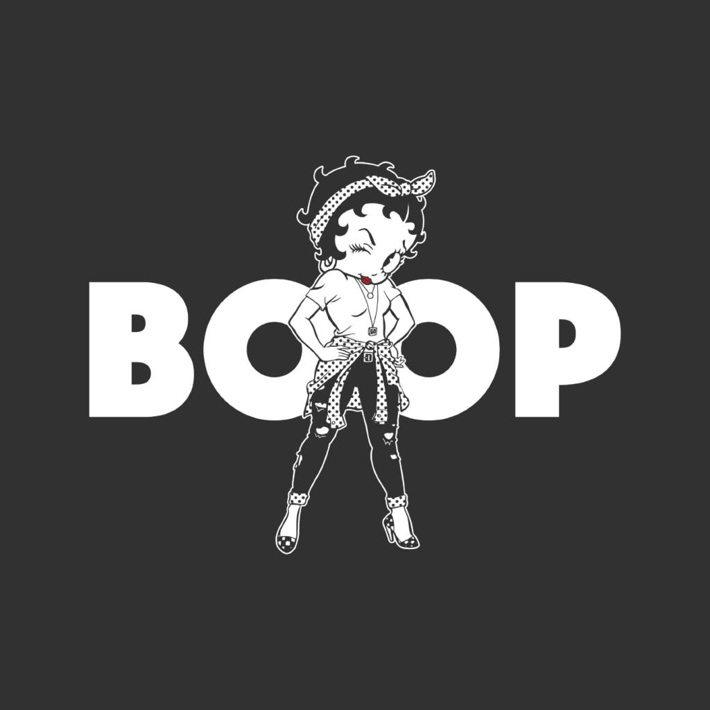 Betty Boop Power Women's Sweatshirt-Betty Boop Shop