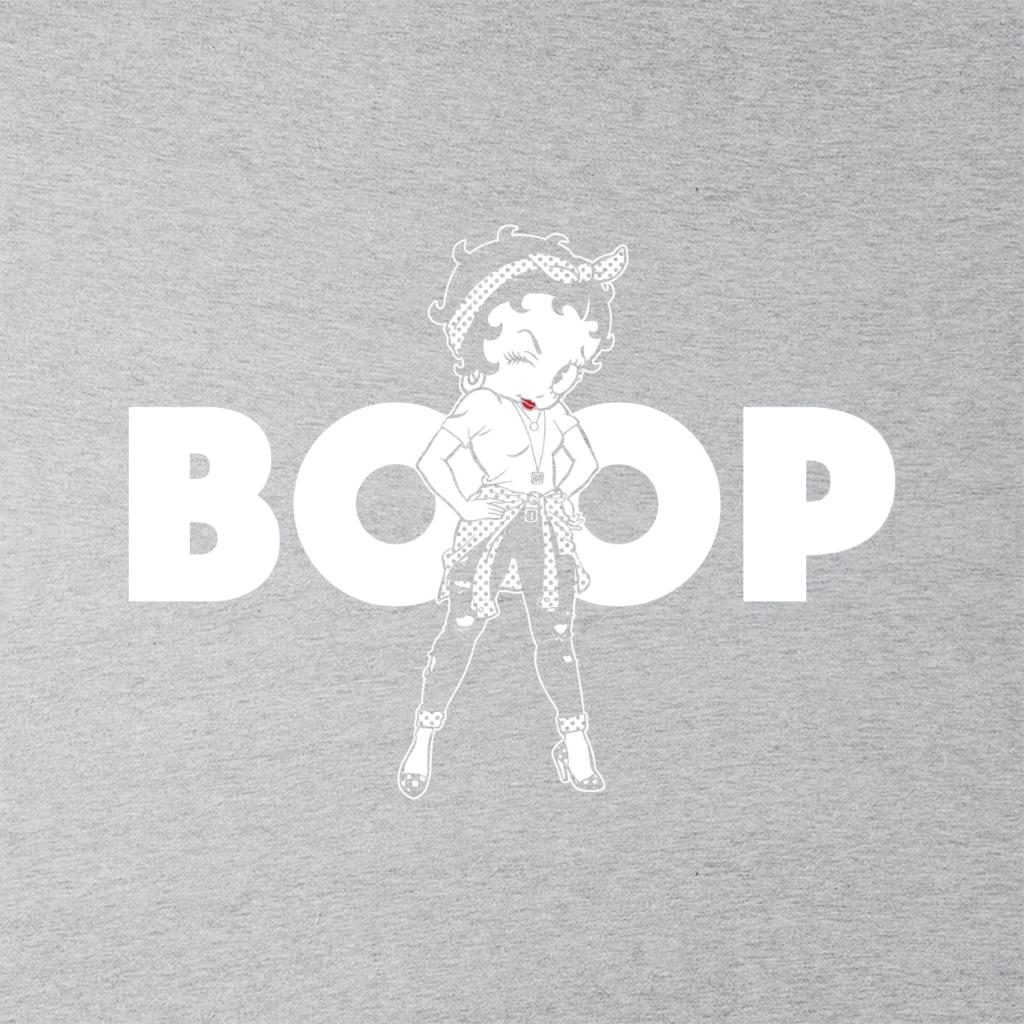 Betty Boop Power Women's Sweatshirt-Betty Boop Shop