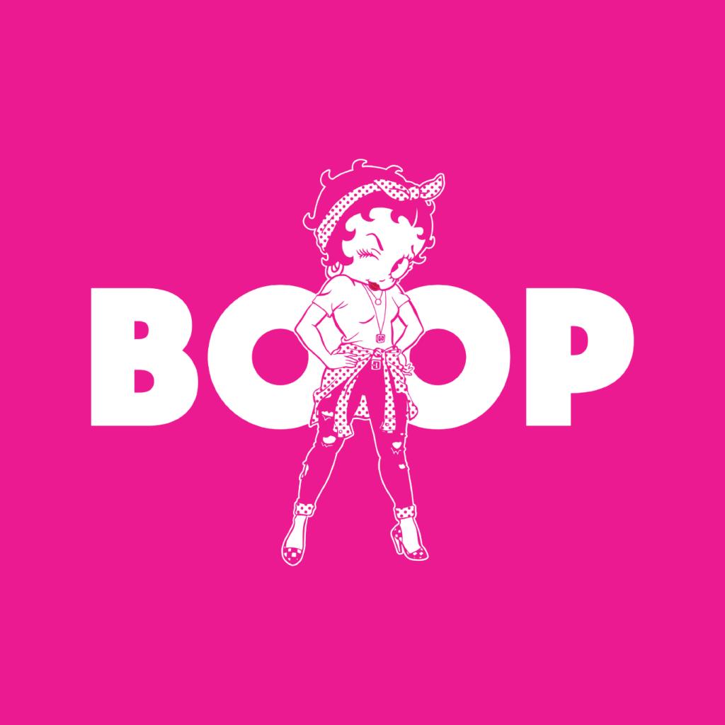 Betty Boop Power Women's Sweatshirt-Betty Boop Shop