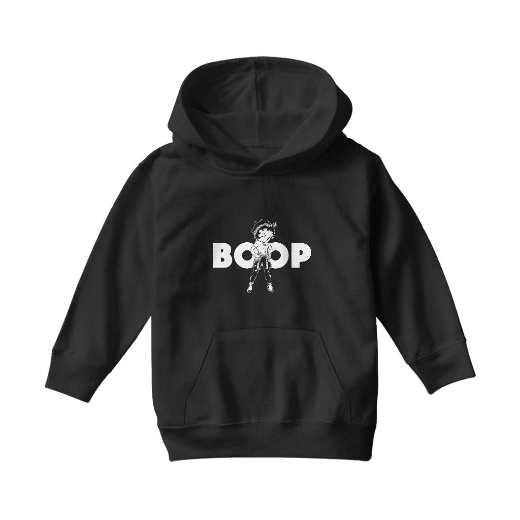 Betty Boop Power Kids Hooded Sweatshirt-Betty Boop Shop