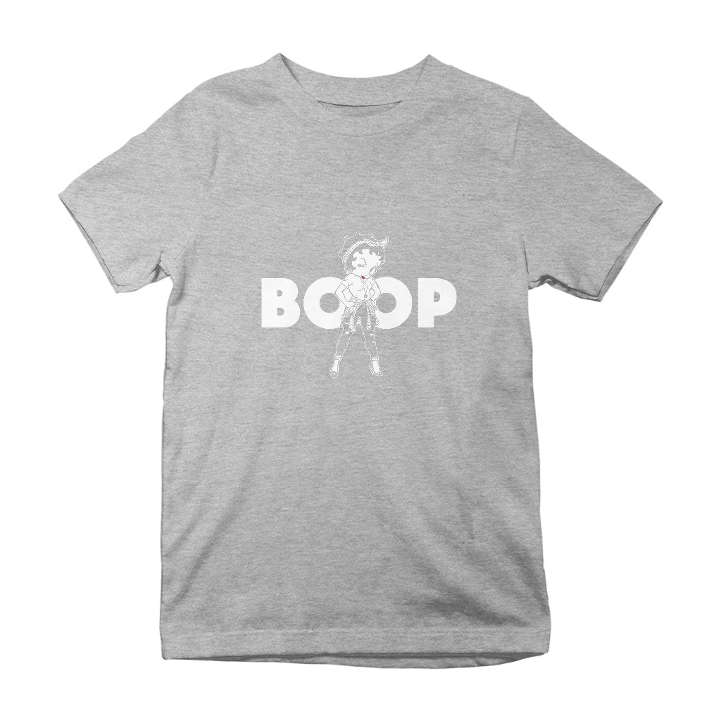 Betty Boop Power Kids T-Shirt-Betty Boop Shop