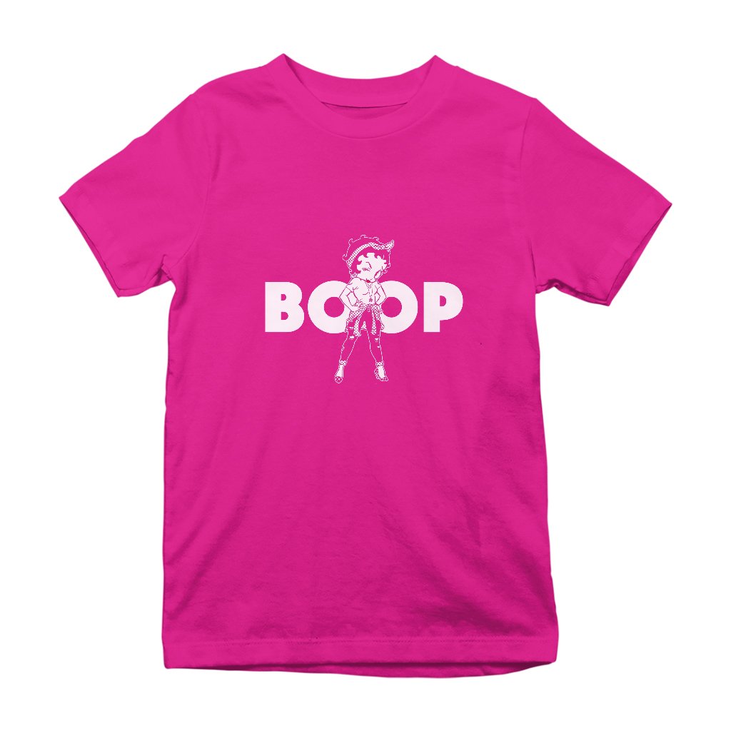 Betty Boop Power Kids T-Shirt-Betty Boop Shop