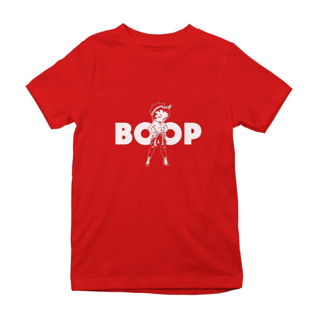 Betty Boop Power Kids T-Shirt-Betty Boop Shop