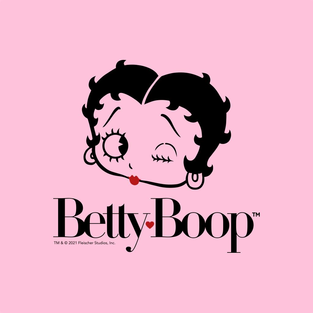 Betty Boop Red Heart A4 Print-Betty Boop Shop
