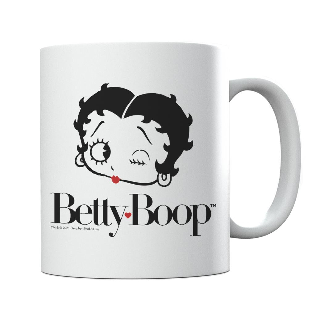 Betty Boop Red Heart Mug