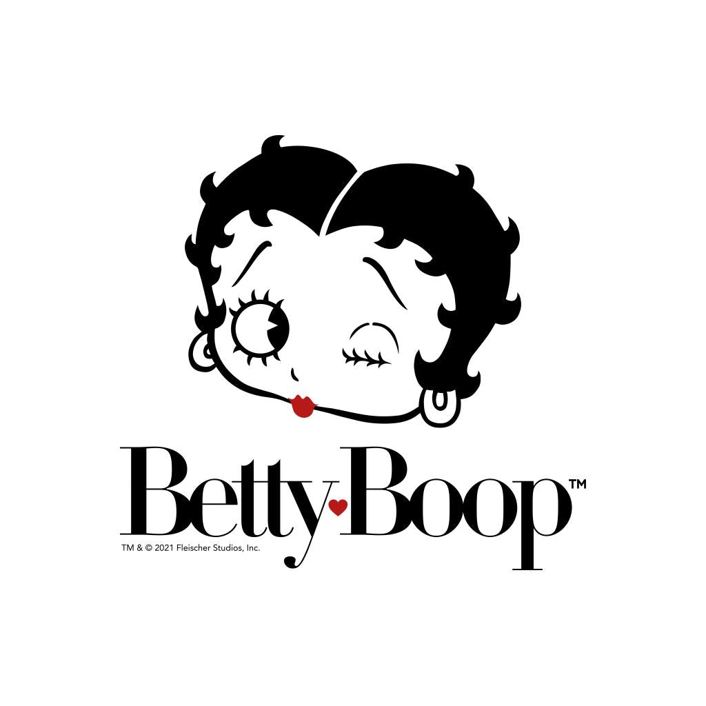 Betty Boop Red Heart A4 Print-Betty Boop Shop