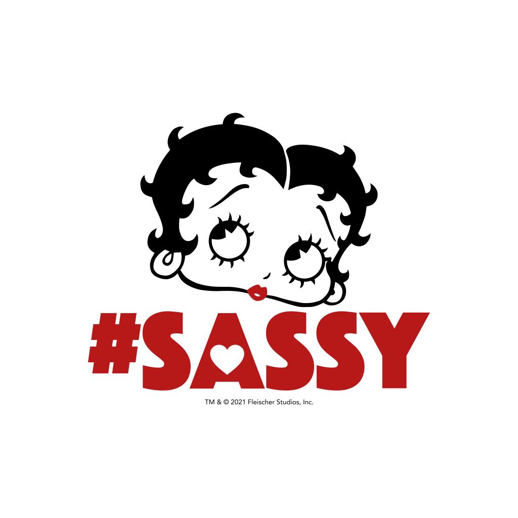 Betty Boop Heart Hashtag Sassy A4 Print-Betty Boop Shop