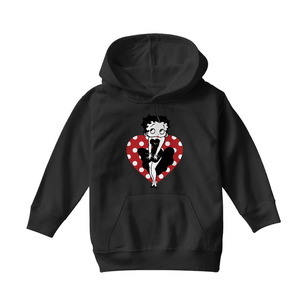 Betty Boop Parody Kids Hooded Sweatshirt-Betty Boop Shop